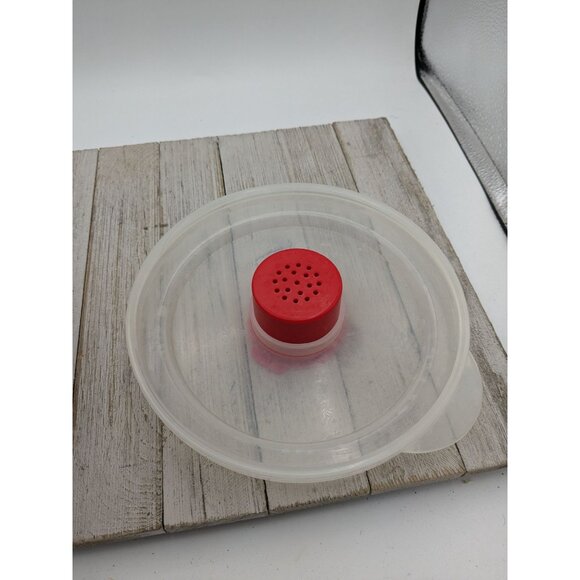 Vintage Pampered Chef Corn Popper Microwave Popcorn Popper Rubber Collapsible - Picture 5 of 7